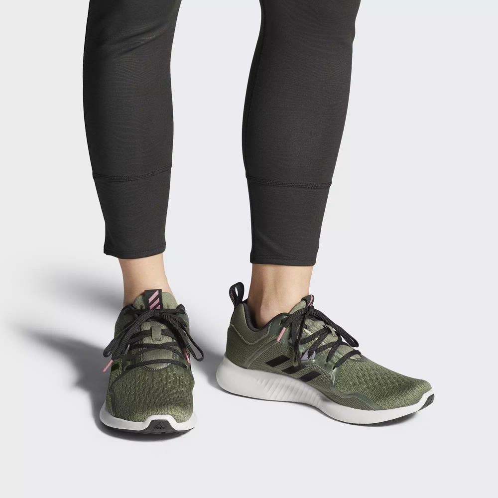 Adidas Edgebounce Tenis Para Correr Verdes Para Mujer (MX-87345)